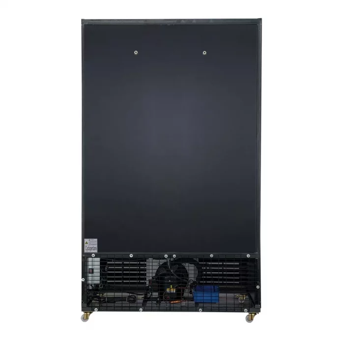 Polar G-Series Upright Hinged Door Display Cooler with Light Box 950Ltr Black - Image 7