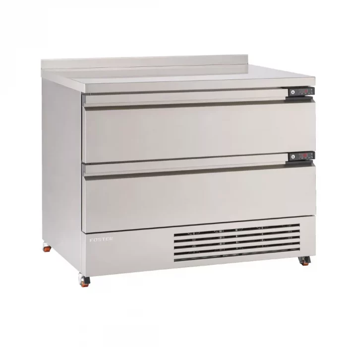 Foster FlexDrawer 2 Drawer Counter Fridge/Freezer with Upstand FFC6-2 - Image 1