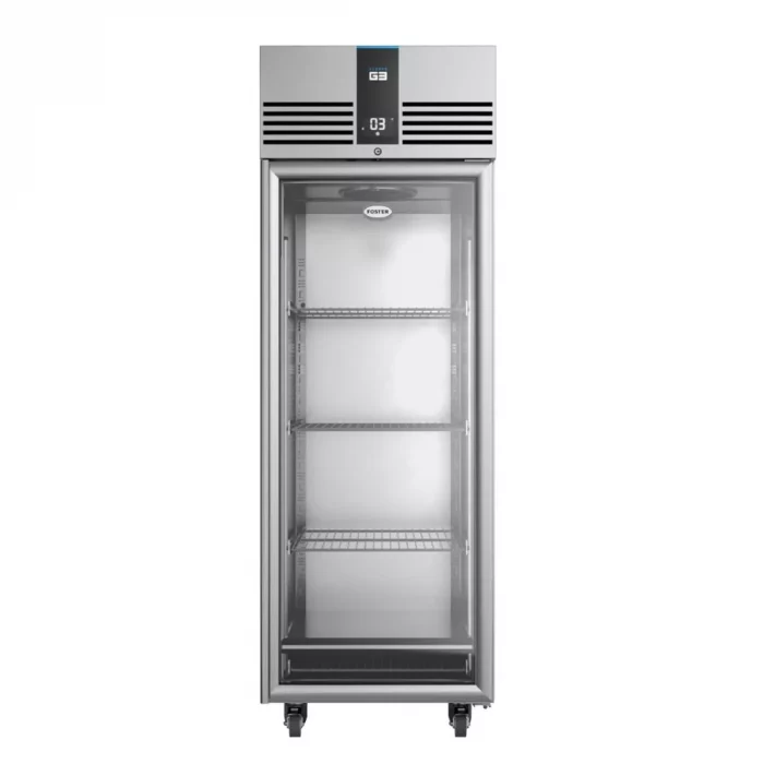 Foster EcoPro G3 1 Glass Door 600L Cab Fridge (StSt Ext/Alu Int) - Image 1