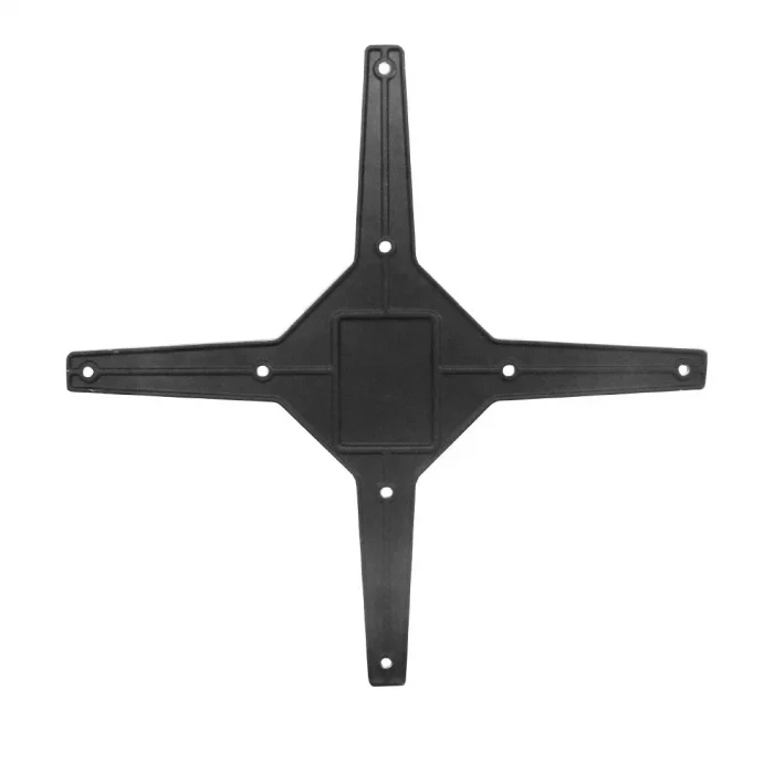 Bolero Aluminium Flip Top Table Base Black - Image 4