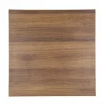 Bolero Pre-drilled Square Tabletop Rustic Oak 700mm - Image 2