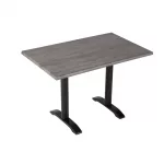 Werzalit Rectangular 1100x700mm Table Top Ponderosa Grey - Image 7