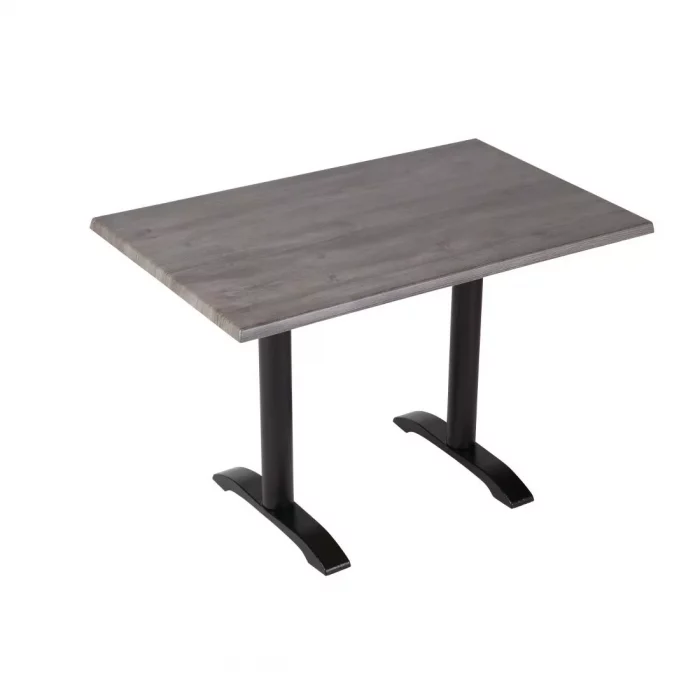 Werzalit Rectangular 1100x700mm Table Top Ponderosa Grey - Image 7
