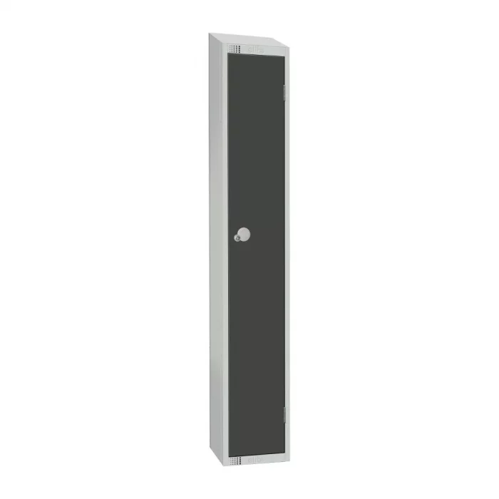 Elite Single Door Manual Combination Locker Locker Graphite Grey - Image 1