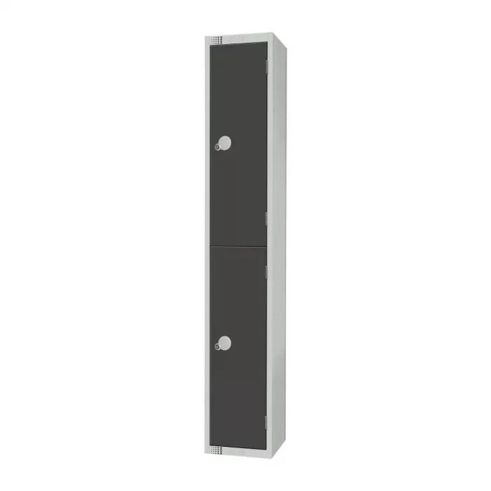 Elite Double Door Manual Combination Locker Locker Graphite Grey - Image 2