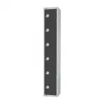 Elite Six Door Manual Combination Locker Locker Graphite Grey - Image 2