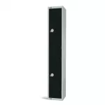 Elite Double Door Electronic Combination Locker Black - Image 3