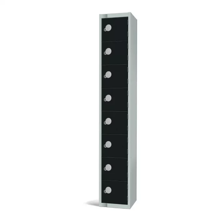Elite Eight Door Electronic Combination Locker Black - Image 3