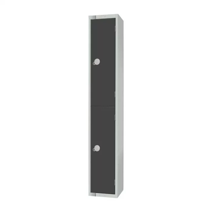 Elite Double Door Coin Return Locker Graphite Grey - Image 3