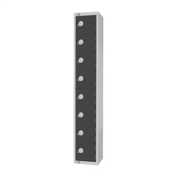 Elite Eight Door Coin Return Locker Graphite Grey - Image 3