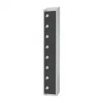Elite Eight Door Electronic Lock with Sloping Top Graphite Grey - Image 3