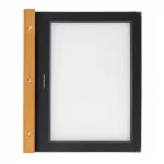 Securit Wood Spine American Style Menu Covers and Storage Box A4 Black - Image 8