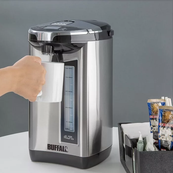 Buffalo Hands Free Electric Airpot 4.7Ltr - Image 6