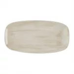 Churchill Stonecast Canvas Natural Chefs Oblong Plates 288x152mm(Pack of 12)