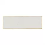 Churchill Stonecast Barley White Oblong Plates 330 x 110mm (Pack of 6)