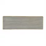 Churchill Stonecast Grey Oblong Plates 330 x 110mm (Pack of 6)