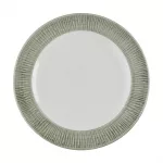 Churchill Bamboo Ceramic Spinwash Alpine Footed Plates 233mm (Pack of 12)