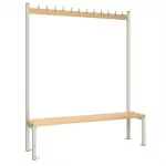 Single-Sided Island Seating Grey 1200mm