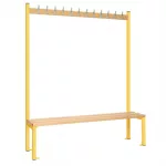 Single-sided Island Seating Yellow 1500mm