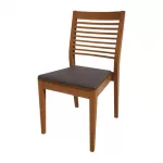 Bolero Bespoke Marty B Stacking Chair in Anthracite/Oak