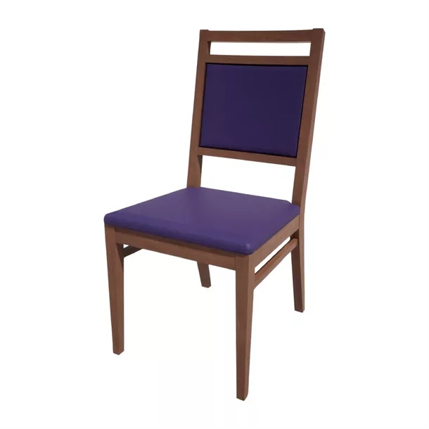 hs417_npi24-bluewalnut.jpg Bolero Bespoke Bia A Side Chair in Blue/Walnut - Image 1