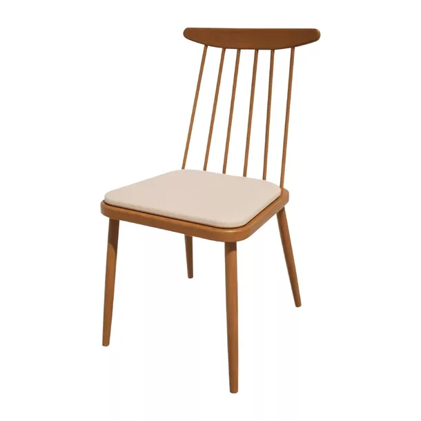 hs451_npi24-creamoak.jpg Bolero Bespoke Frank Side Chair Cream/Oak - Image 1
