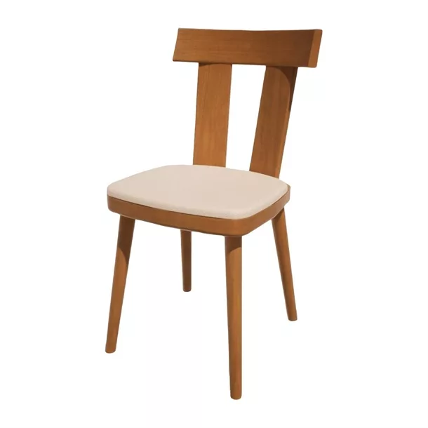 hs476_npi24-creamoak.jpg Bolero Bespoke Bamba Side Chair Cream/Oak - Image 1