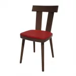 Bolero Bespoke Bamba Side Chair Red/Wenge