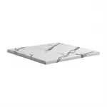 Enduratop Square Carrara Marble Table Top 800x800mm