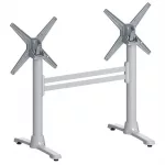 FLAT Auto Adjust ST22 EP Double Dining Table Base FlipTop