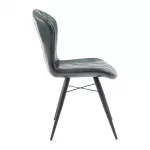 Lena Side Chair Steel Grey (Pack of 2) - Image 3