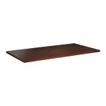 Solid Ash Dark Walnut Rectangular Table Top 1200x700mm