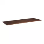 Solid Ash Dark Walnut Rectangular Table Top 1200x700mm - Image 2