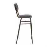 Tavo Stacking Bar Stool Vintage Black (Pack of 2) - Image 3