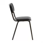Tavo Stacking Side Chair Vintage Black (Pack of 2) - Image 3