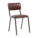Tavo Stacking Side Chair Vintage Red (Pack of 2)