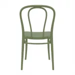 Victor Side Chair Olive Green (Pack of 2) - Image 2