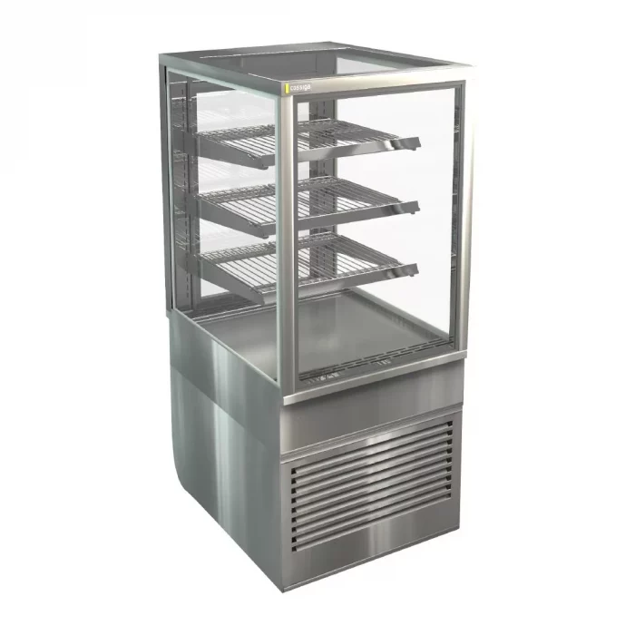 Cossiga Tower BTG Freestanding Multideck Display Fridge w/Rear Sliding Doors 600mm - Image 1