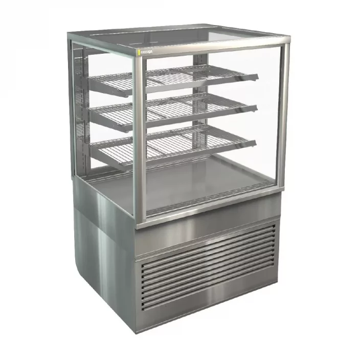 Cossiga Tower BTG Freestanding Multideck Display Fridge w/Rear Sliding Doors 900mm - Image 1