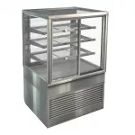 Cossiga Tower BTG Freestanding Multideck Display Fridge w/Sliding Front & Rear Doors 900mm