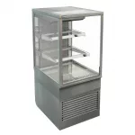 Cossiga Tower BTG Open Front Freestanding Multideck Display Fridge w/Hinged Stainless Rear Door 600mm
