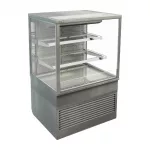 Cossiga Tower BTG Open Front Freestanding Multideck Display Fridge w/Hinged Stainless Rear Door 900mm