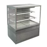 Cossiga Tower BTG Open Front Freestanding Multideck Display Fridge w/Hinged Stainless Rear Door 1200mm