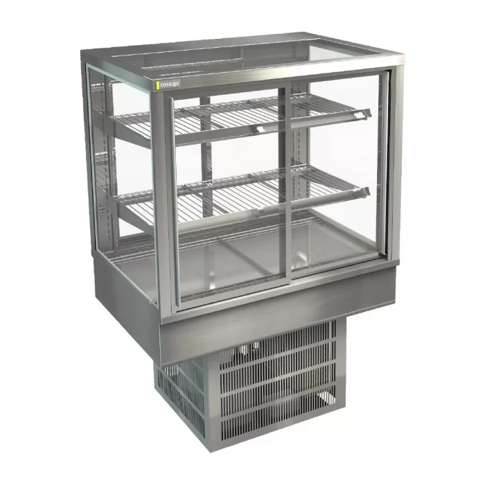 Cossiga Tower STG Refrigerated Drop-in Display w/Sliding Front & Rear Doors 900mm - Image 1