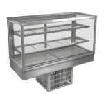 Cossiga Tower STG Refrigerated Drop-in Display w/Solid Front Glass & Rear Sliding Doors 1500mm