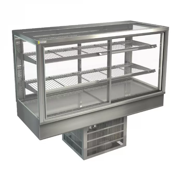 Cossiga Tower STG Refrigerated Drop-in Display w/Sliding Front & Rear Doors 1500mm - Image 1