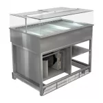 Cossiga LP PLUS Refrigerated Patisserie Display w/Ambient Storage 1200mm