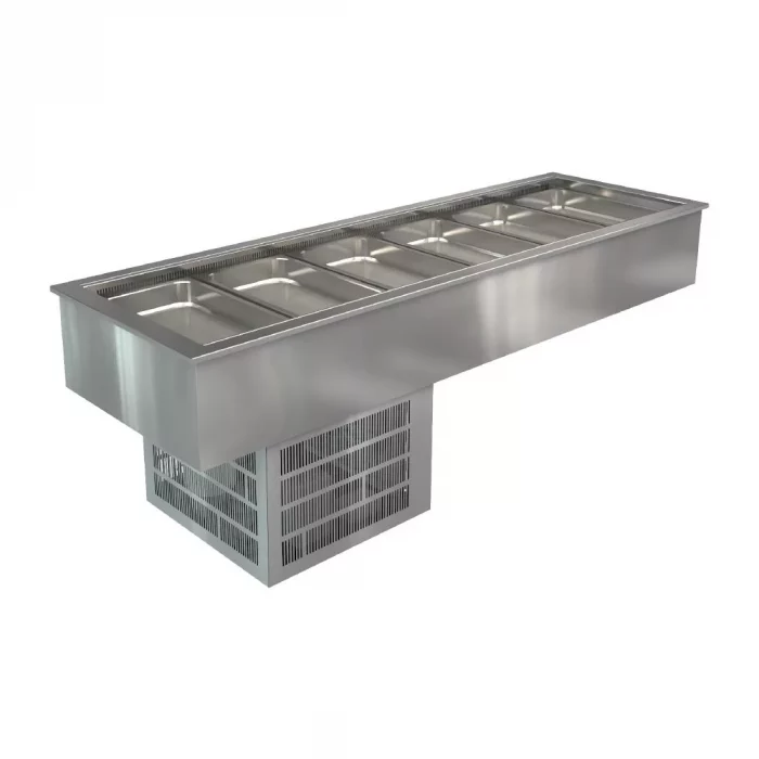 Cossiga Linear Series Drop-in Refrigerated Well 2165mm - Image 1