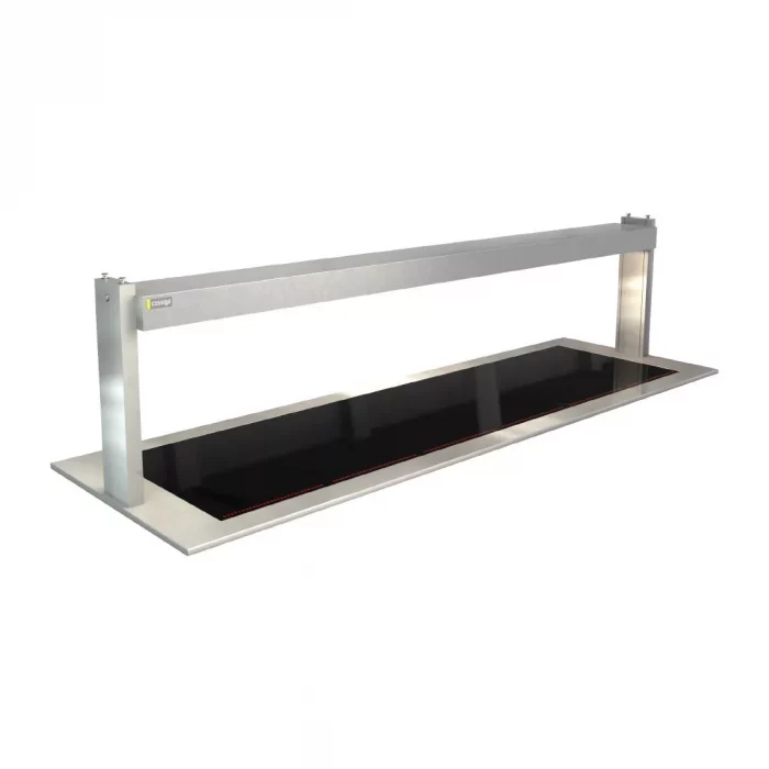 Cossiga Linear Series Drop-in Ceramic Glass Hotplate 2165mm - Image 1