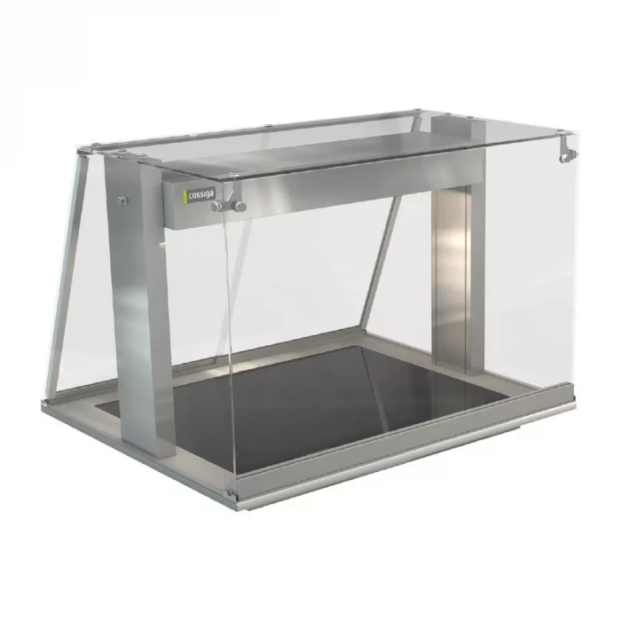 Cossiga Linear Series Drop-in Ceramic Glass Hotplate w/Square Glass Assisted Service 805mm - Image 1